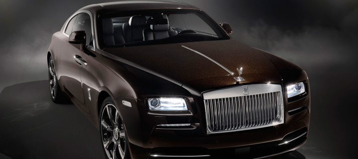 Fondo de pantalla Rolls Royce Wraith 720x320