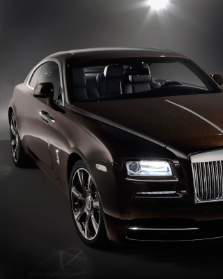 Rolls Royce Wraith Background for 240x320