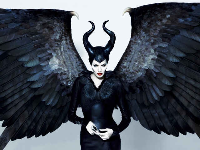 Обои Maleficente, Angelina Jolie 640x480