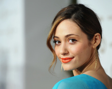 Обои Emmy Rossum Cute Girl 220x176