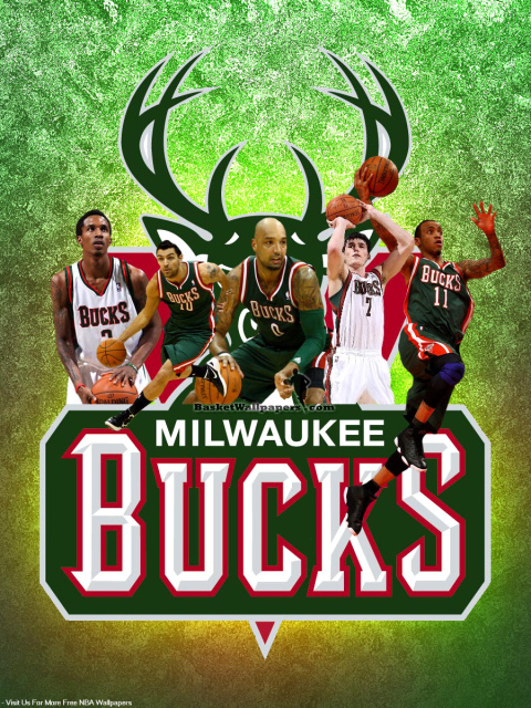 Screenshot №1 pro téma Milwaukee Bucks Pic 480x640