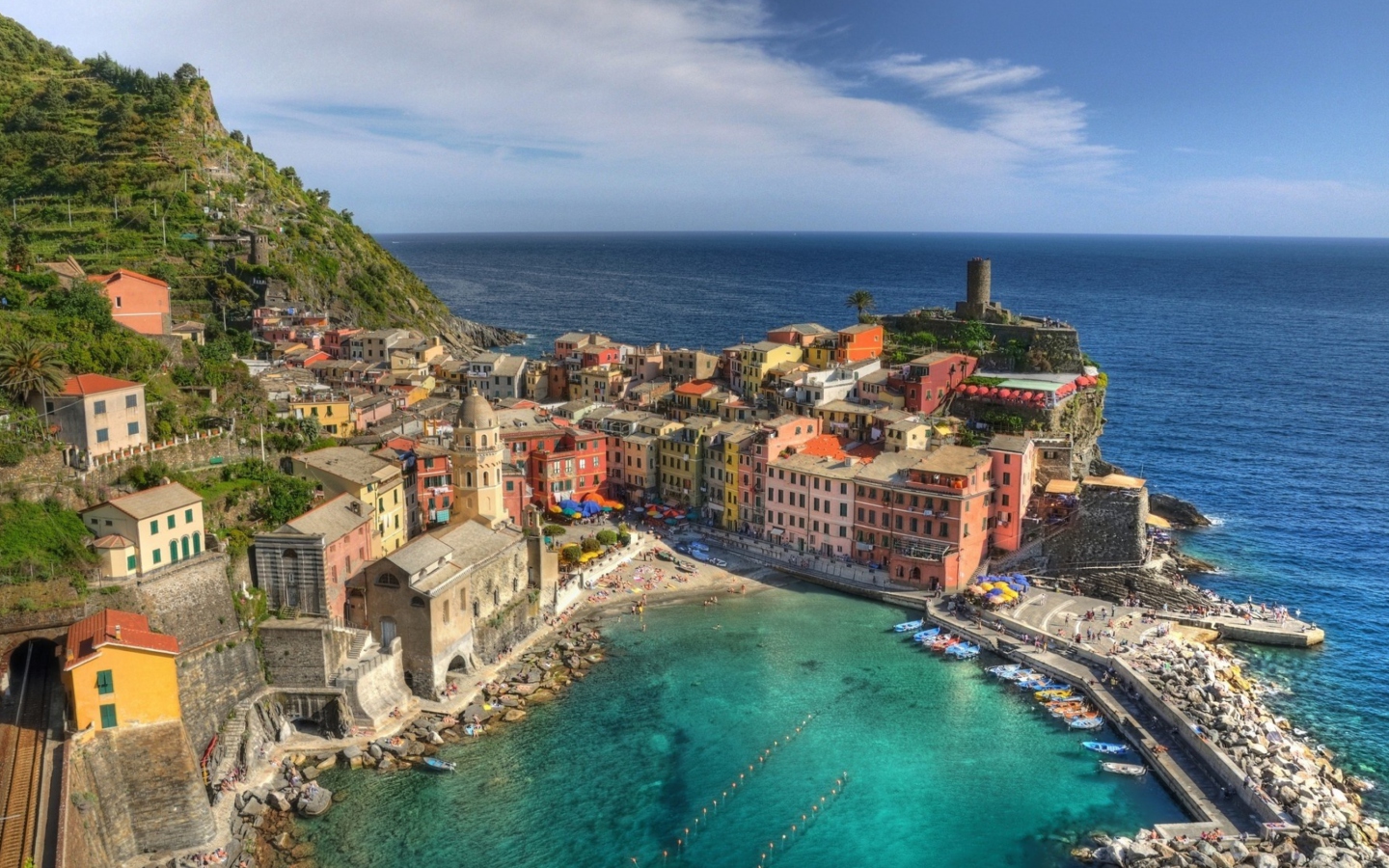 Обои Cinque Terre Italy 1440x900