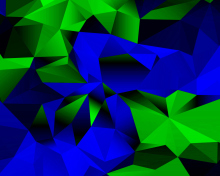 Screenshot №1 pro téma Blue And Green Galaxy S5 220x176