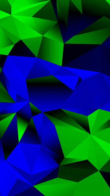 Blue And Green Galaxy S5 wallpaper 360x640