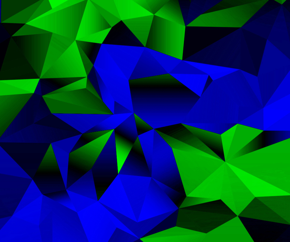 Blue And Green Galaxy S5 wallpaper 960x800