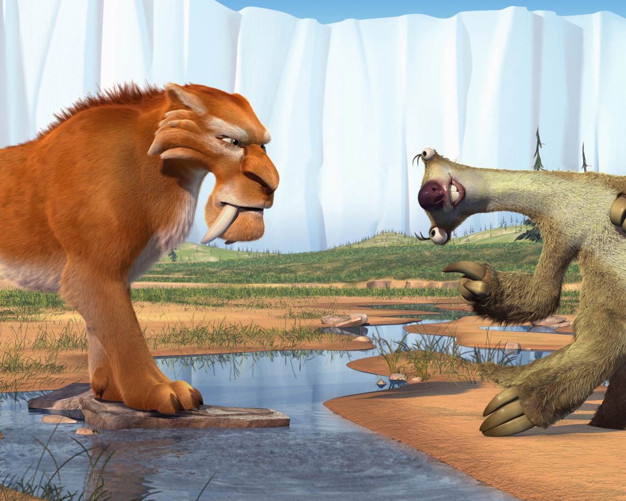 Das Ice Age Wallpaper 1280x1024