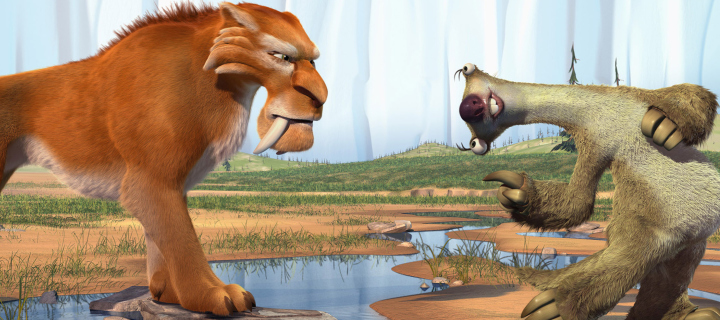 Fondo de pantalla Ice Age 720x320