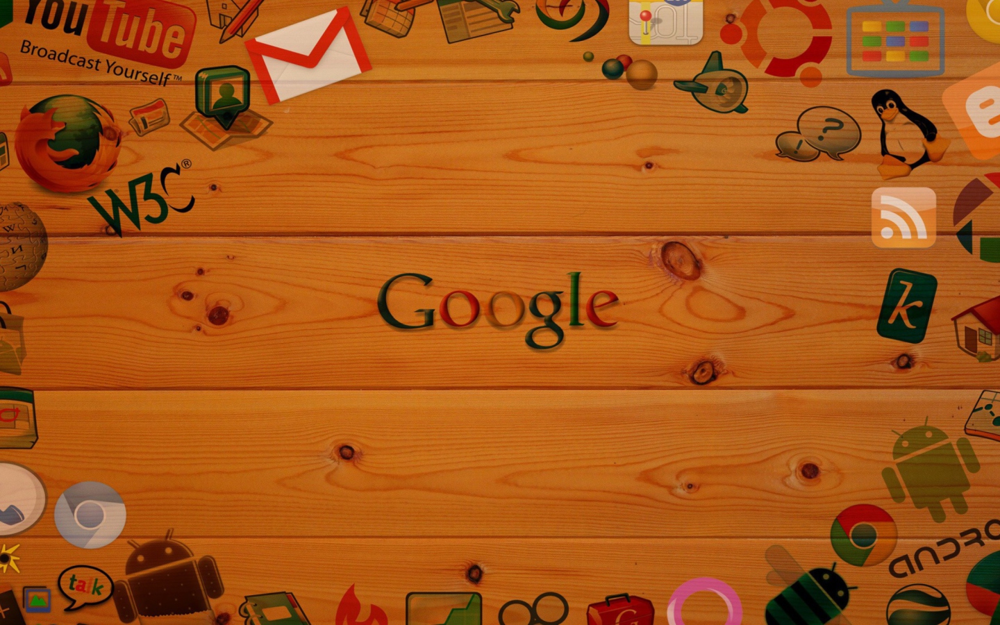 Das Google Wallpaper 1440x900