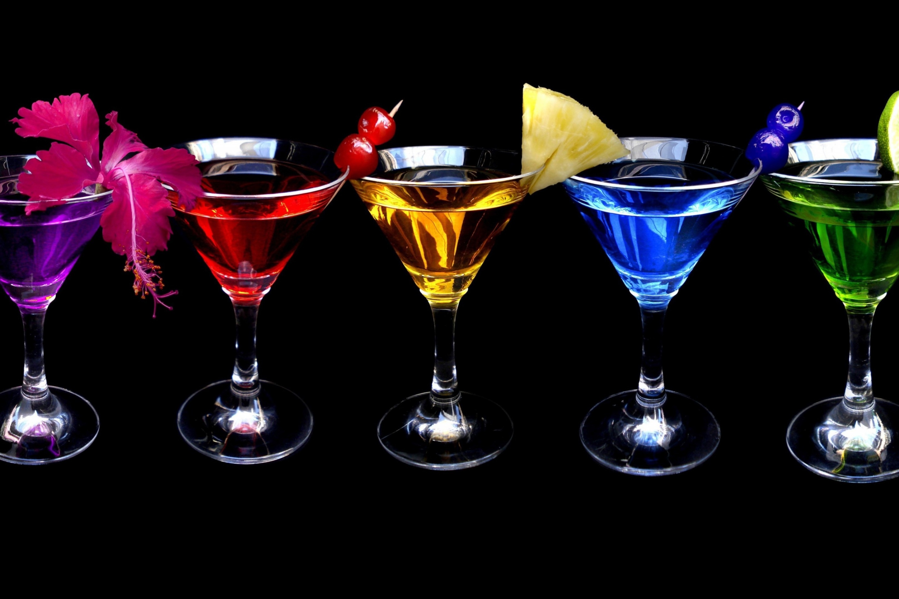 Обои Dry Martini Cocktails 2880x1920