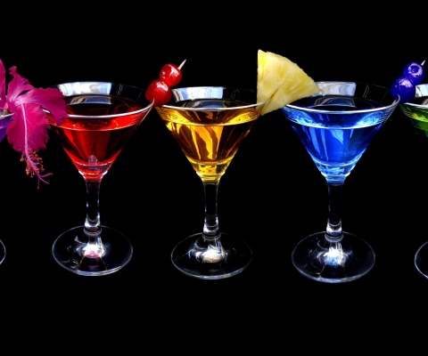Dry Martini Cocktails wallpaper 480x400