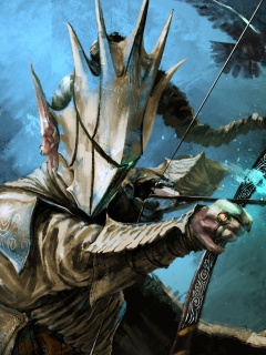 Fondo de pantalla Archer 240x320