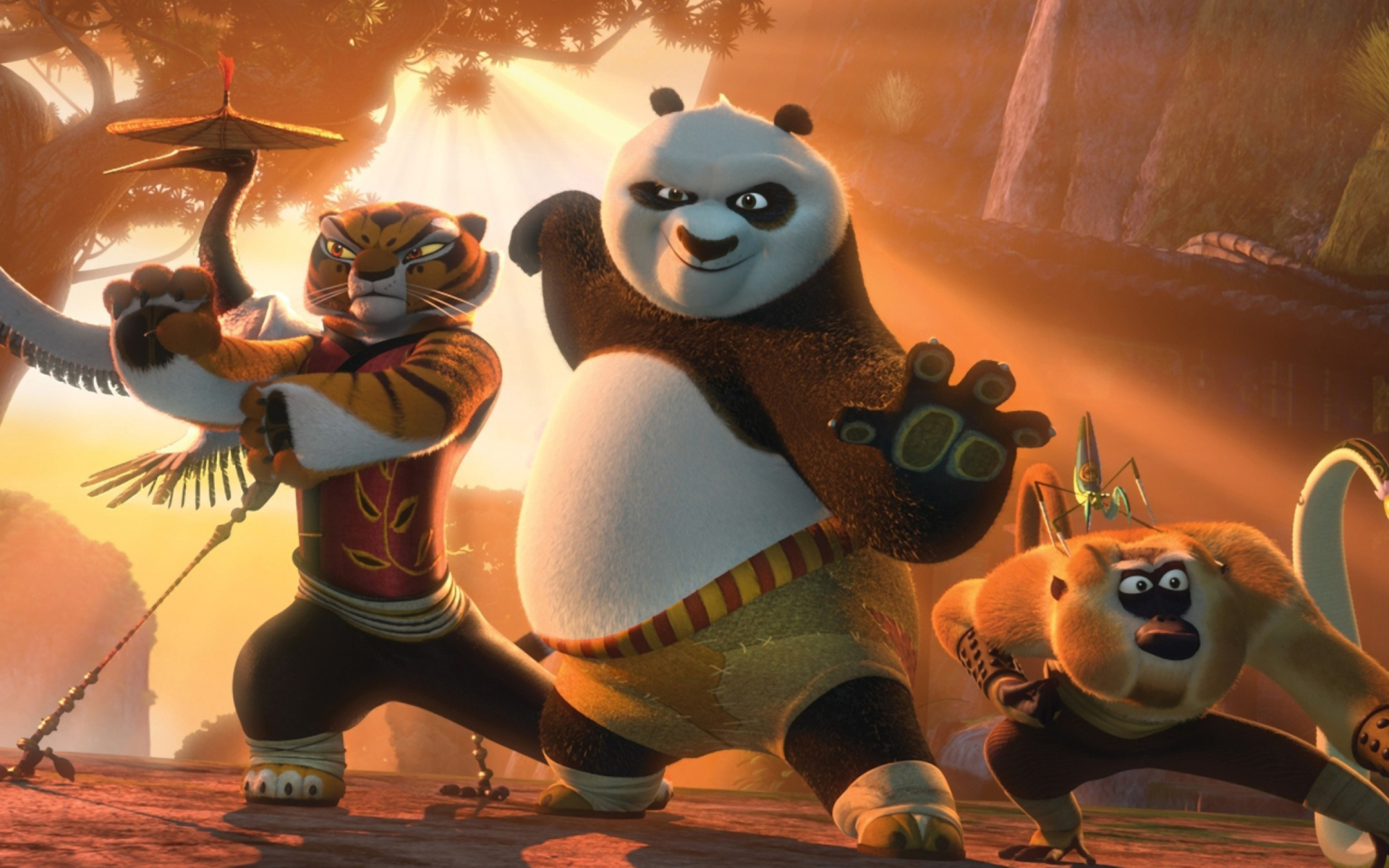 Screenshot №1 pro téma Kung Fu Panda 1920x1200