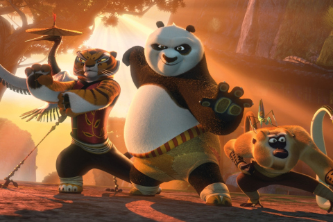 Das Kung Fu Panda Wallpaper 480x320