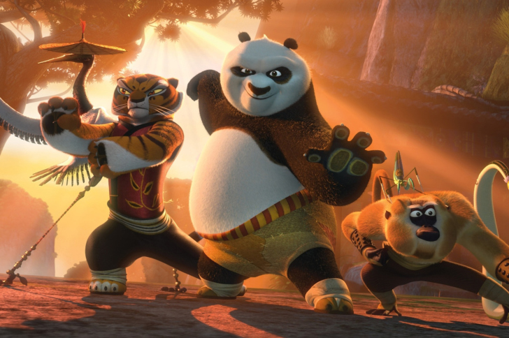 Screenshot №1 pro téma Kung Fu Panda