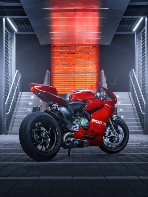 Fondo de pantalla Ducati Corse 480x640