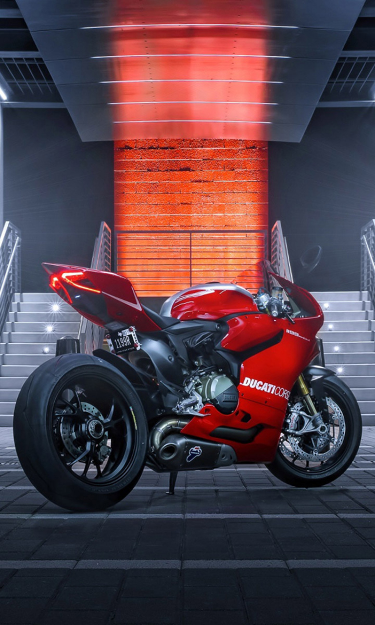 Fondo de pantalla Ducati Corse 768x1280
