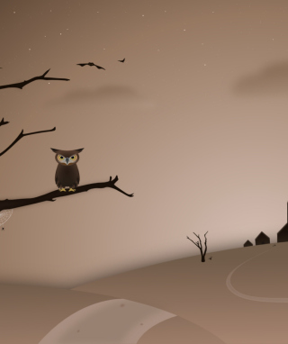 Owl - Obrázkek zdarma pro Nokia X3
