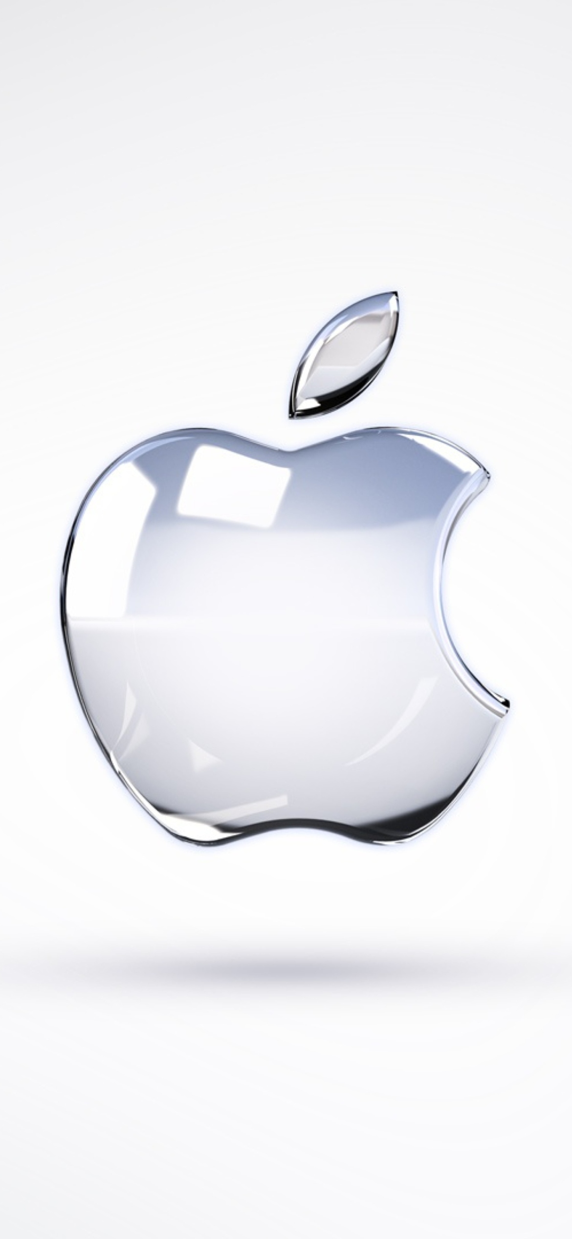 Das Apple Glossy Logo Wallpaper 1170x2532