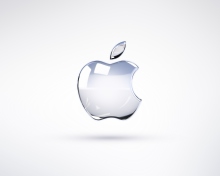 Das Apple Glossy Logo Wallpaper 220x176