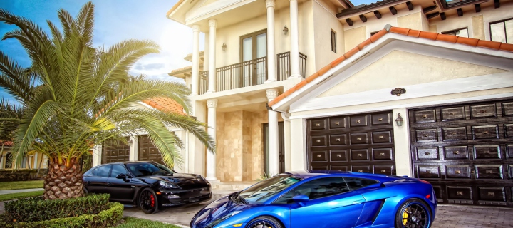 Mansion, Luxury Cars screenshot #1 720x320