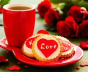 Love Biscuits wallpaper 176x144