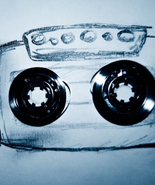 Tape Drawing - Obrázkek zdarma pro iPhone 5S