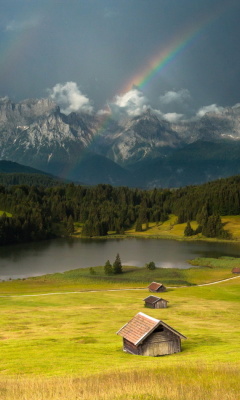 Das Breathtaking Landscape Wallpaper 240x400