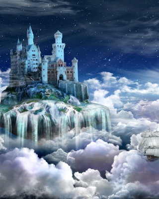 Castle on Clouds - Fondos de pantalla gratis para Nokia C5-06