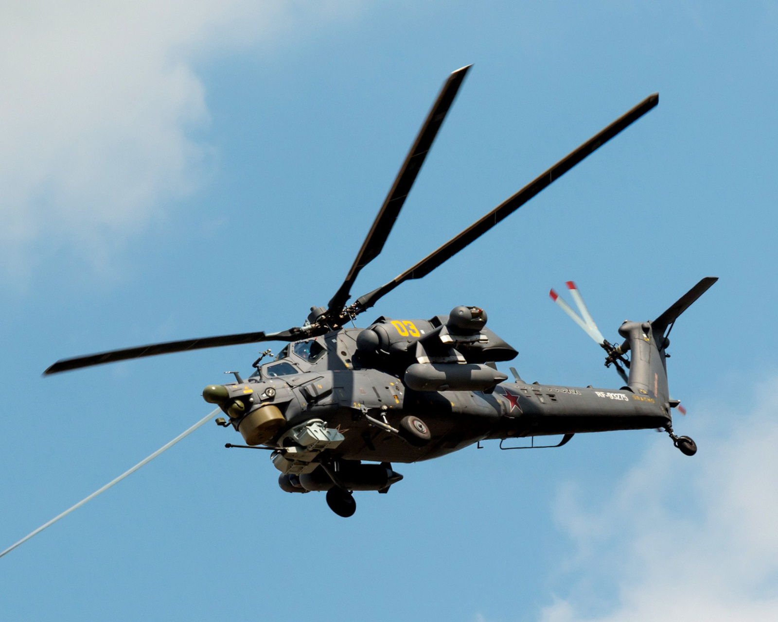 Обои Mil Mi-28 Havoc Helicopter 1600x1280