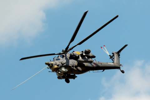 Sfondi Mil Mi-28 Havoc Helicopter 480x320