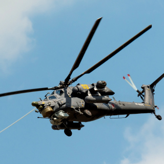 Kostenloses Mil Mi-28 Havoc Helicopter Wallpaper für 208x208