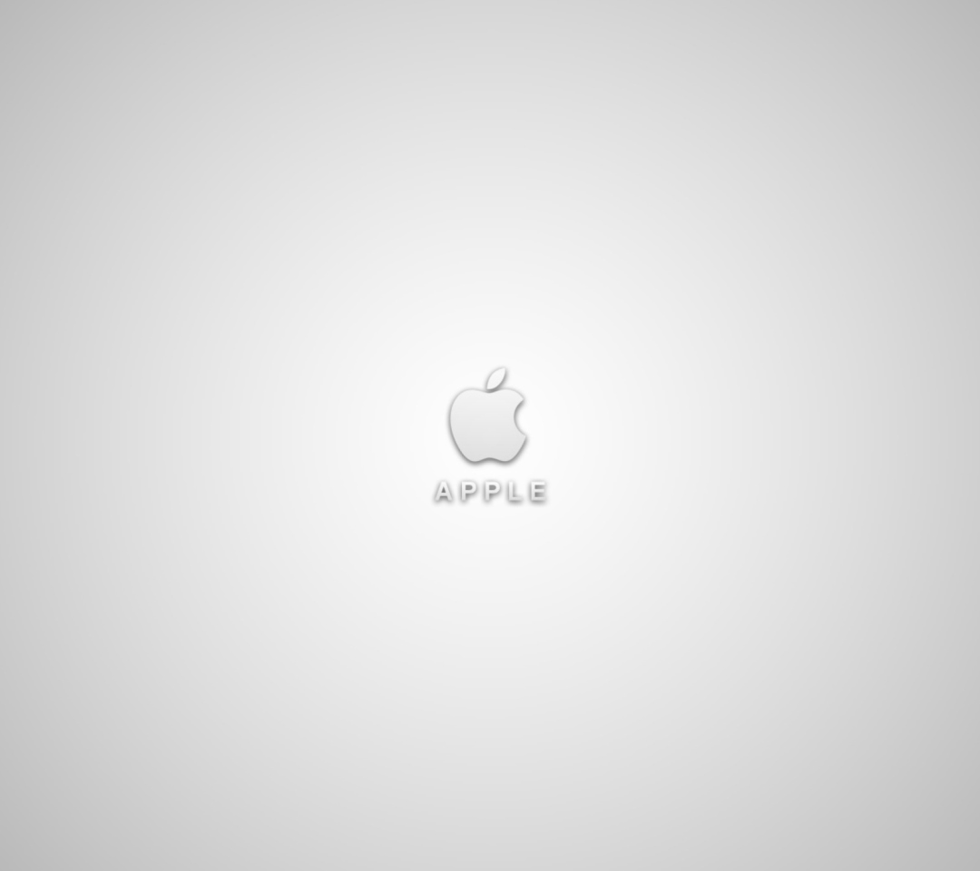 Das Apple Wallpaper 1080x960