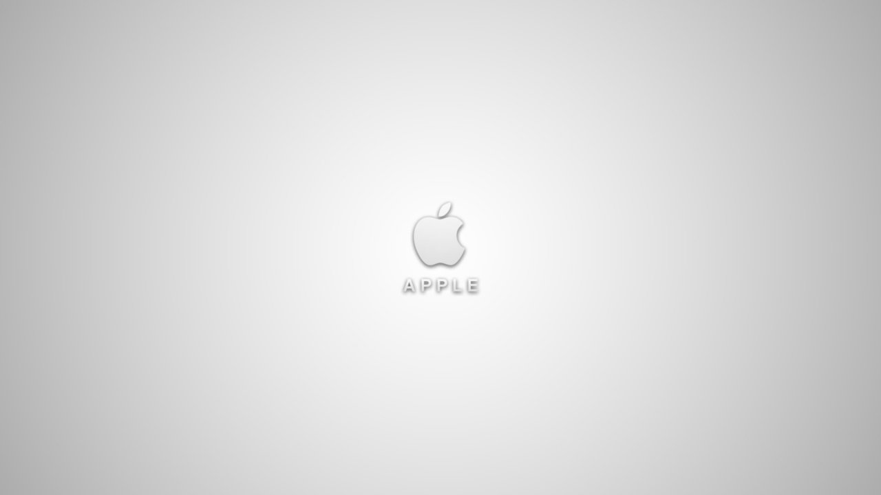 Apple wallpaper 1280x720