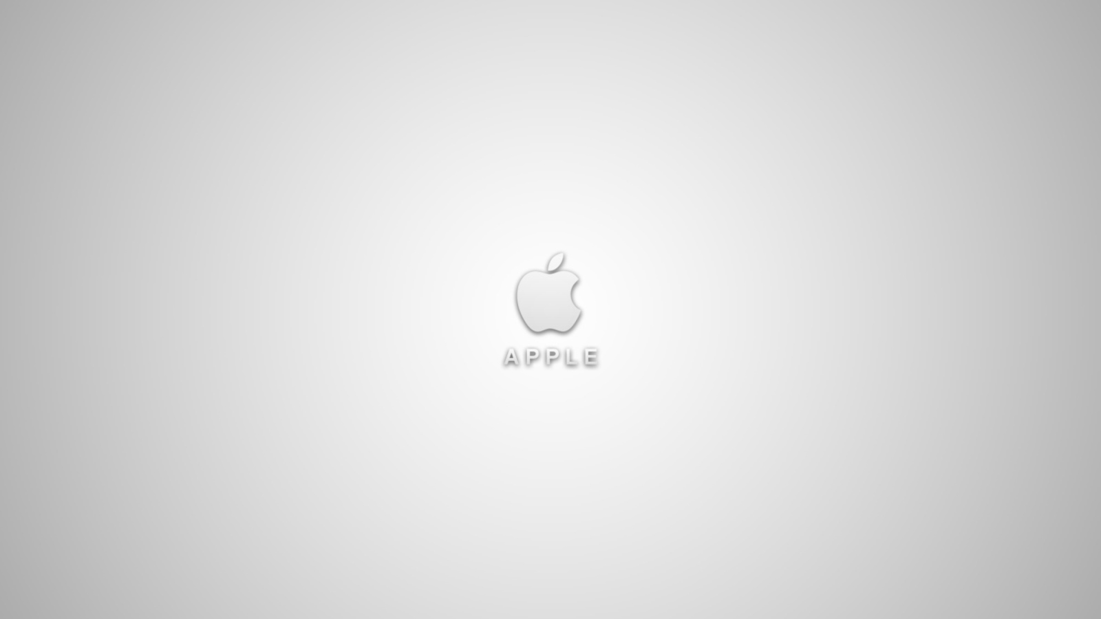Das Apple Wallpaper 1600x900