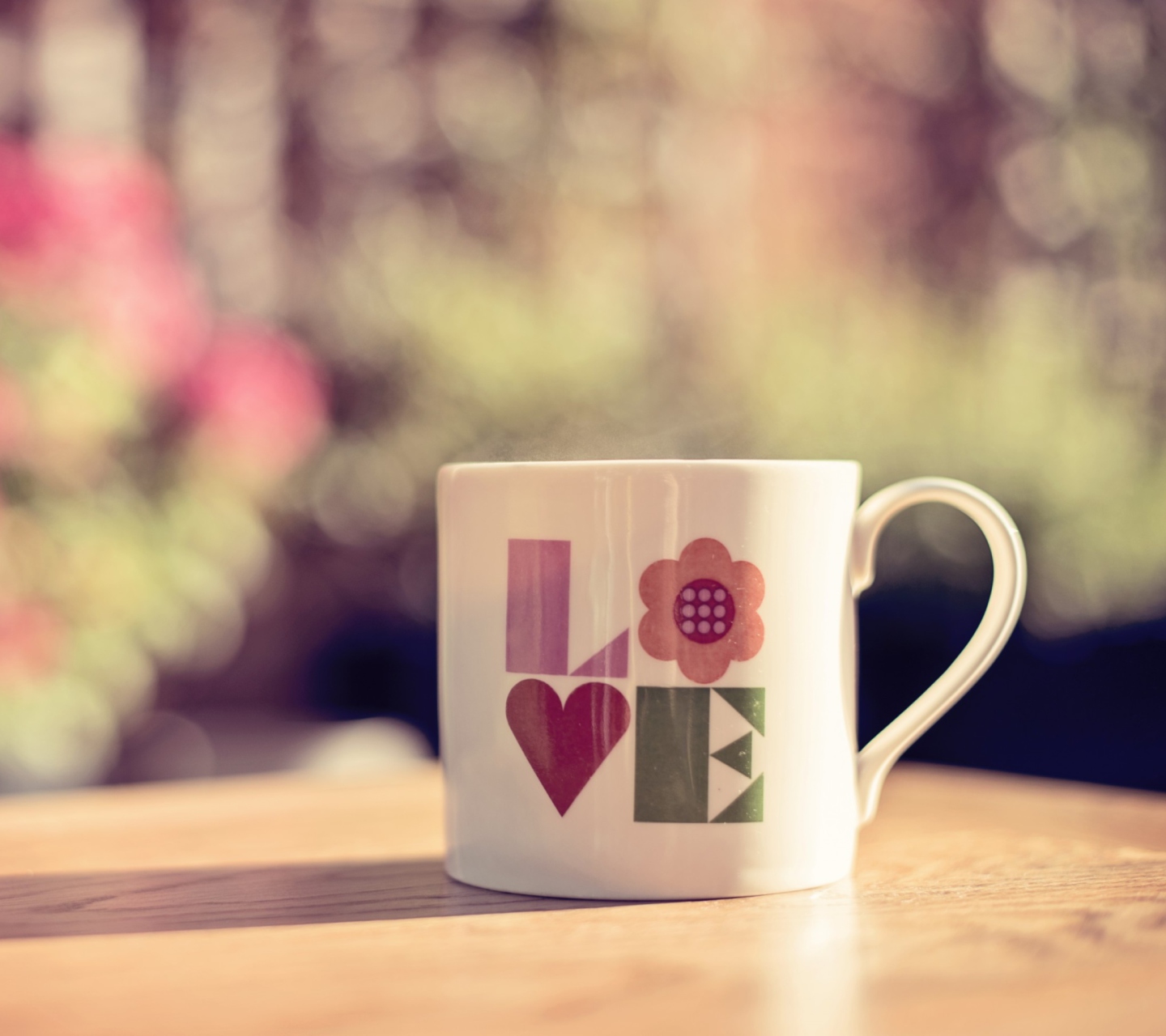 Das Love Mug Wallpaper 1440x1280