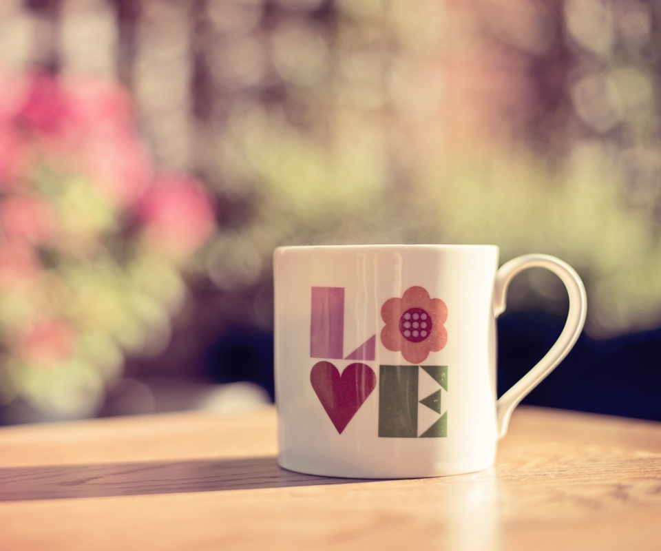 Love Mug wallpaper 960x800