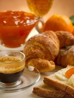 Sfondi Continental Breakfast 240x320