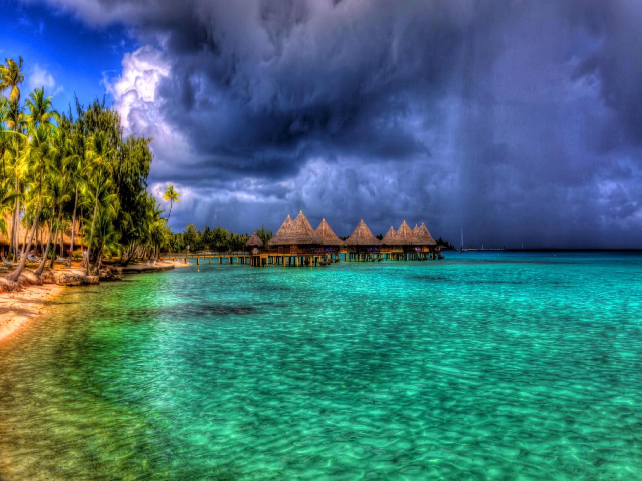 Bora Bora Beach In Paynes Bay wallpaper 1280x960