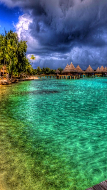 Bora Bora Beach In Paynes Bay screenshot #1 360x640