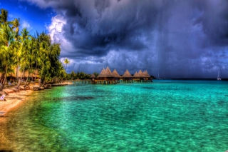 Bora Bora Beach In Paynes Bay Picture for Android, iPhone and iPad