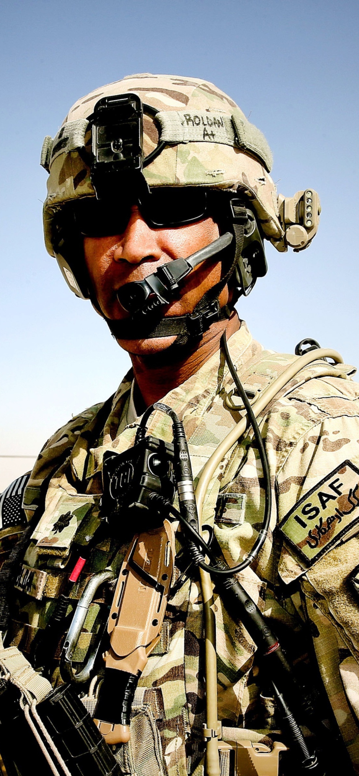 Fondo de pantalla Afghanistan Soldier 1170x2532