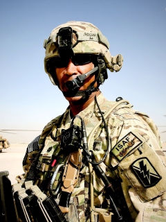 Screenshot №1 pro téma Afghanistan Soldier 240x320