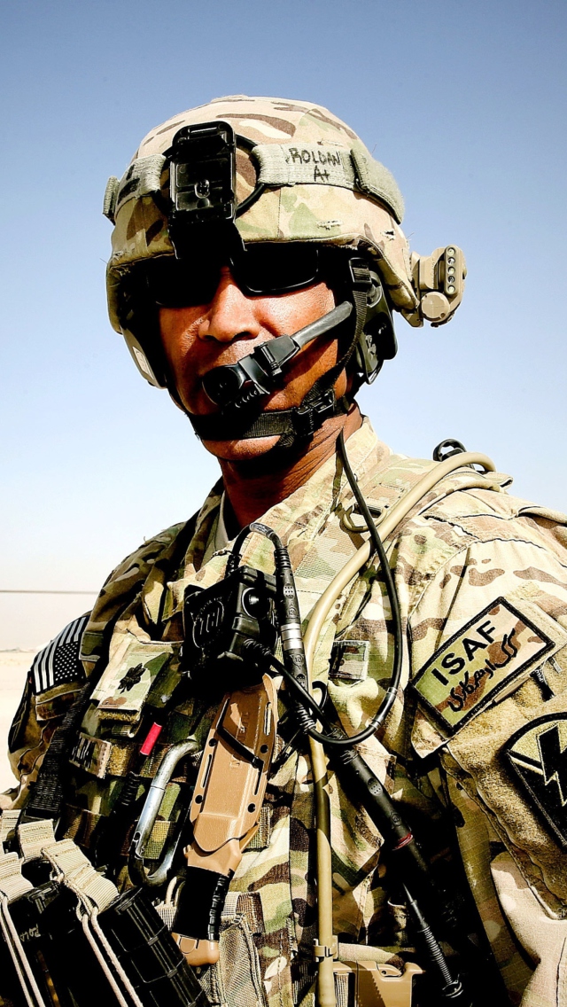 Afghanistan Soldier wallpaper 640x1136