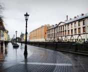 Обои Nevsky Prospect in St  Petersburg 176x144