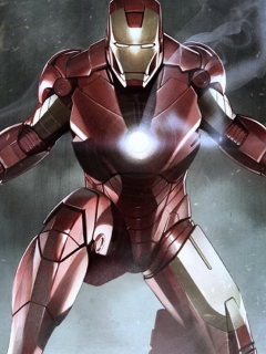 Screenshot №1 pro téma Iron Man 240x320