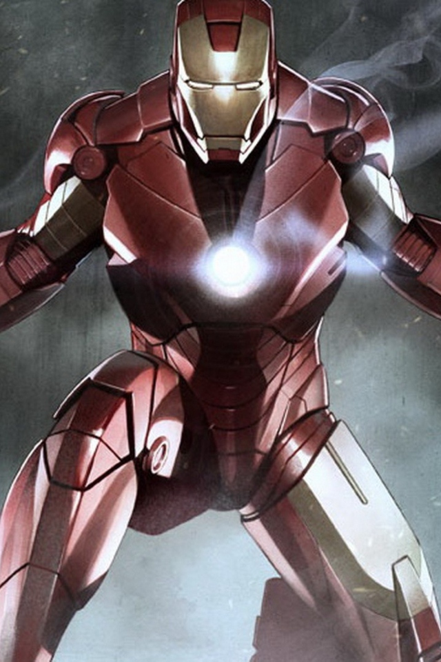 Fondo de pantalla Iron Man 640x960