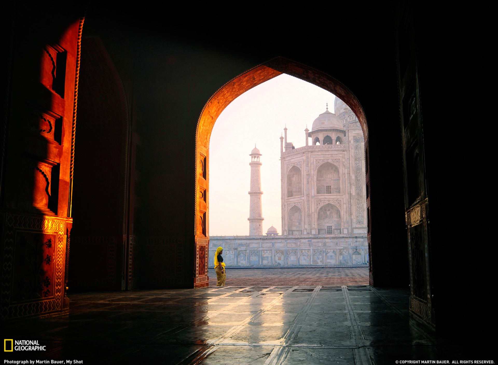 Fondo de pantalla Taj Mahal, India 1920x1408