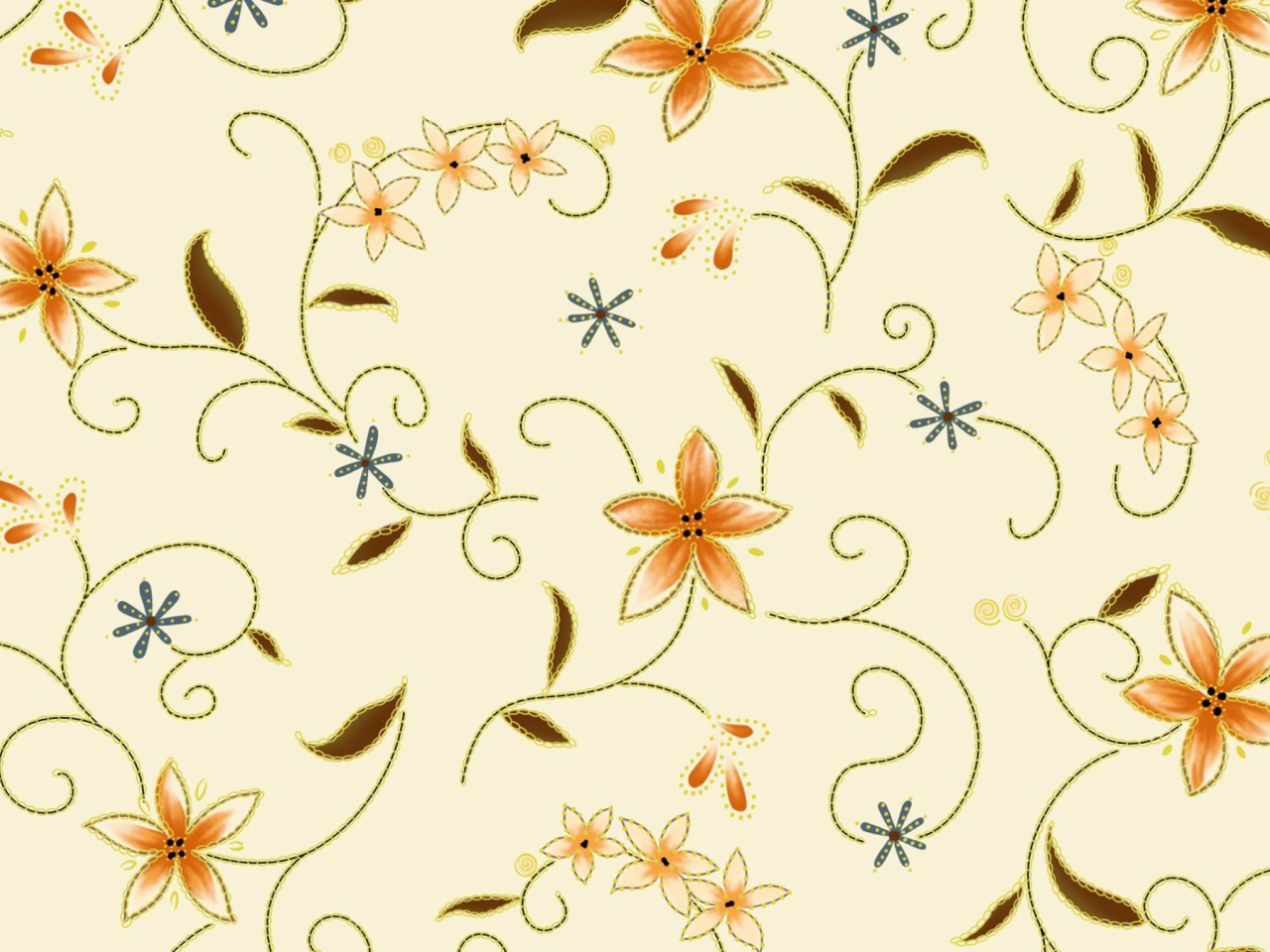 Das Floral Design Wallpaper 1280x960