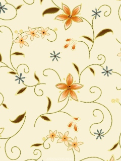 Das Floral Design Wallpaper 240x320