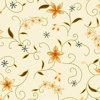 Floral Design - Obrázkek zdarma pro 2048x2048